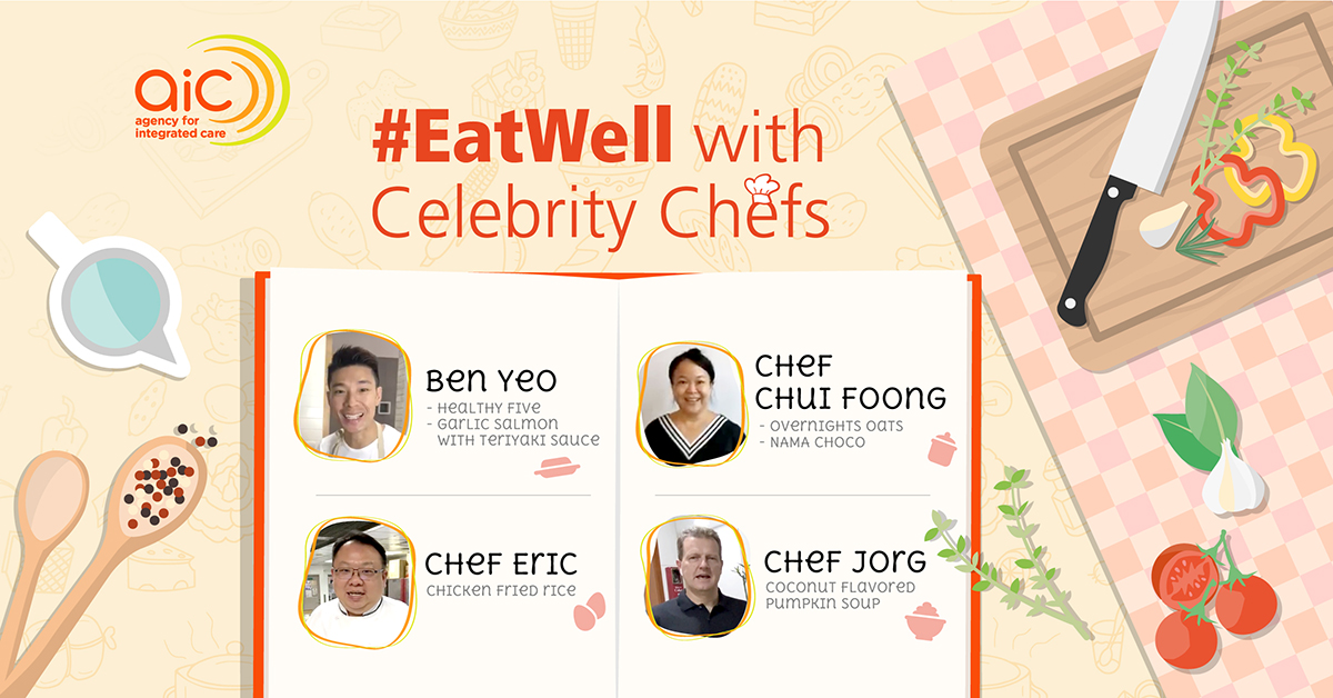 #EatWell with Celebrity Chefs