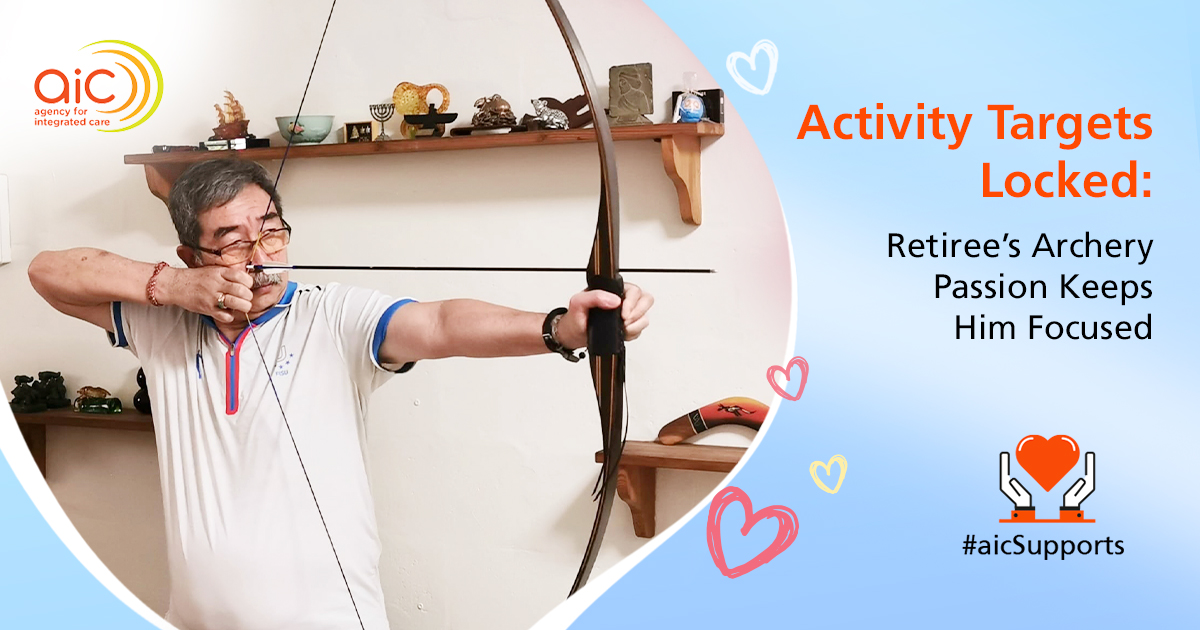 Activity Targets Locked: Retiree’s Archery Passion Keeps Him Focused