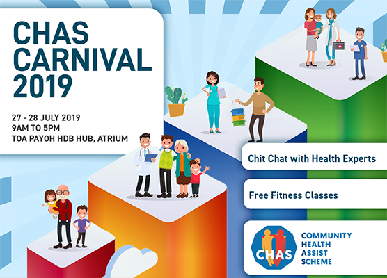 CHAS Carnival 2019 @ TPA HDB Hub Atrium
