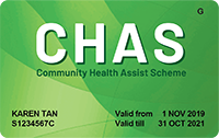 Green CHAS Card