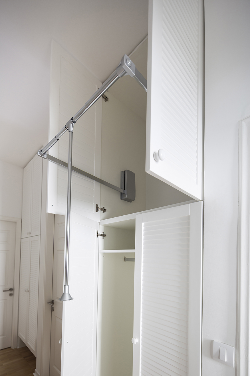 pull down closet