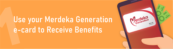 Merdeka Generation (MG) seniors can leave your card at home and make use of the MG e-card for a host of benefits.